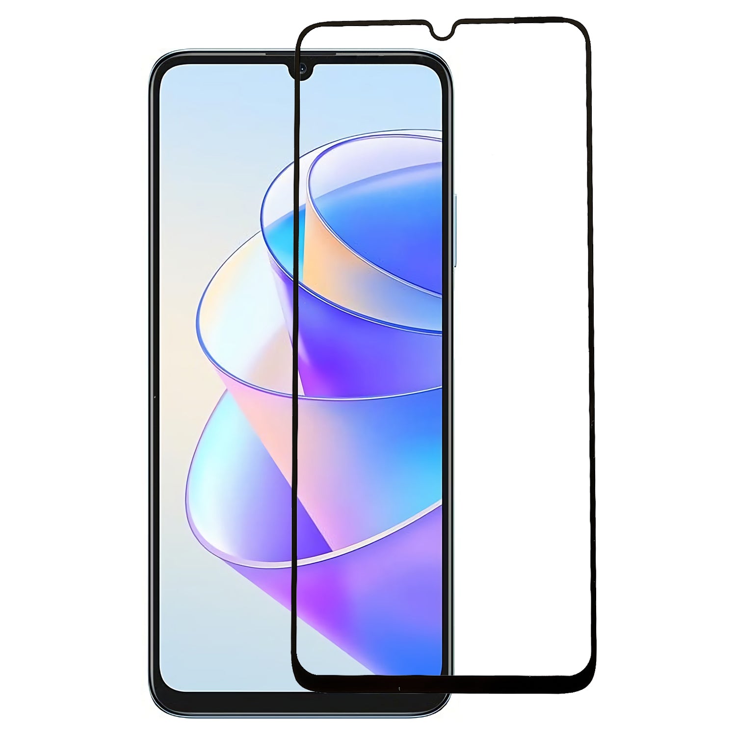 RURIHAI for Honor X7a 5G Secondary Hardening High Aluminum-silicon Glass Film 2.5D 0.26mm 9H Full Screen Protector RURIHAI for Honor X7a 5G Secondary Hardening High Aluminum-silicon Glass Film 2.5D 0.26mm 9H Full Screen Protector